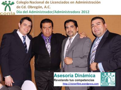 Omar Rodríguez V. (Vicepresidente), Jorge Ortega A. (Presidente), Víctor F. Flores H. y Gilberto Ayala A.