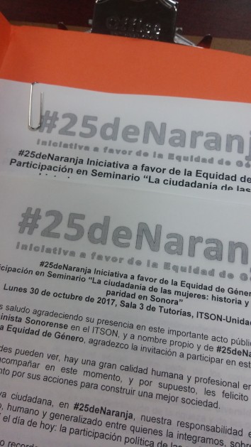 #25deNaranja Seminario política (1)